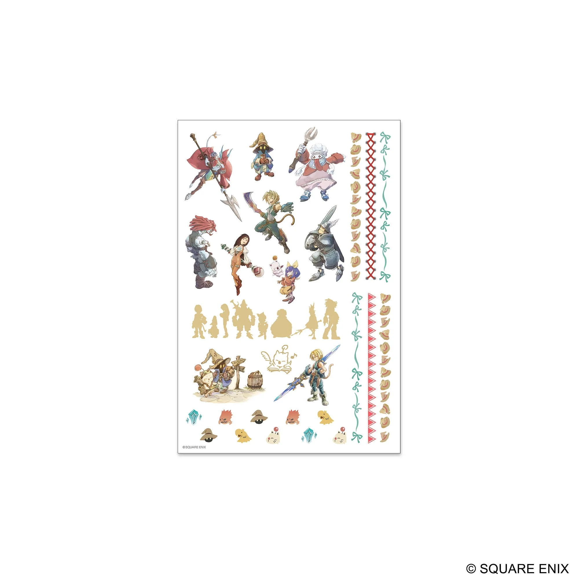 Final Fantasy IX Sheet Sticker Set